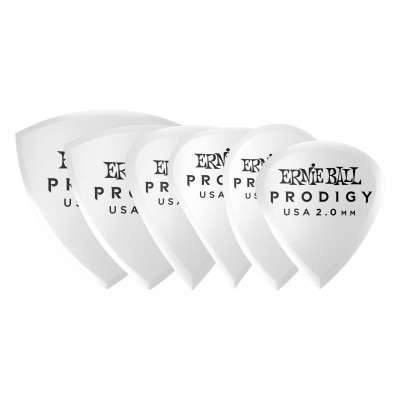 Набор медиаторов ERNIE BALL 9343 Prodigy White Набор медиаторов ERNIE BALL 9343 Prodigy White