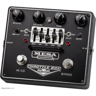 Педаль эффектов MESA BOOGIE THROTTLE BOX EQ Педаль эффектов MESA BOOGIE THROTTLE BOX EQ