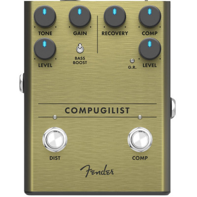 FENDER COMPUGILIST COMP/DISTORTION напольная гитарная педаль эффектов дисторшн... FENDER COMPUGILIST COMP/DISTORTION напольная гитарная педаль эффектов дисторшн...