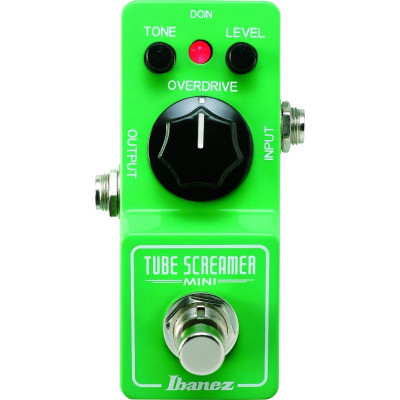 IBANEZ TS MINI TUBE SCREAMER MINI PEDAL педаль овердрайва - мини-версия IBANEZ TS MINI TUBE SCREAMER MINI PEDAL педаль овердрайва - мини-версия