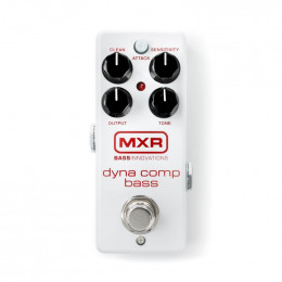 DUNLOP MXR DYNA COMP BASS MINI - педал компрессора для бас гитары, мини...
