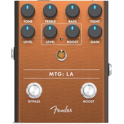 FENDER MTG:LA TUBE DISTORTION напольная гитарная педаль эффекта дисторшн FENDER MTG:LA TUBE DISTORTION напольная гитарная педаль эффекта дисторшн