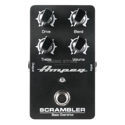 Педаль эффектов AMPEG SCRAMBLER Bass Overdrive Педаль эффектов AMPEG SCRAMBLER Bass Overdrive