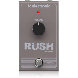 TC ELECTRONIC RUSH BOOSTER напольная педаль эффекта бустер для гитары TC ELECTRONIC RUSH BOOSTER напольная педаль эффекта бустер для гитары