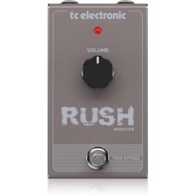 TC ELECTRONIC RUSH BOOSTER напольная педаль эффекта бустер для гитары TC ELECTRONIC RUSH BOOSTER напольная педаль эффекта бустер для гитары