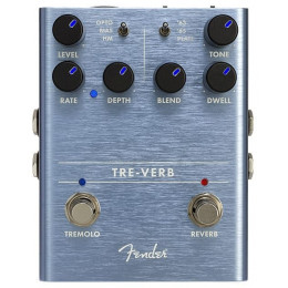 FENDER TRE-VERB DIGITAL REVERB/TREMOLO гитарная педаль эффектов реверб/тремоло FENDER TRE-VERB DIGITAL REVERB/TREMOLO гитарная педаль эффектов реверб/тремоло