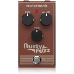 TC ELECTRONIC RUSTY FUZZ напольная педаль эффекта фузз TC ELECTRONIC RUSTY FUZZ напольная педаль эффекта фузз