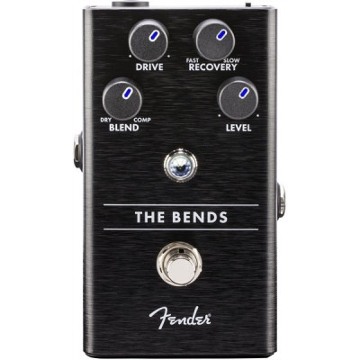 Педаль эффектов FENDER THE BENDS COMPRESSOR PEDAL Педаль эффектов FENDER THE BENDS COMPRESSOR PEDAL