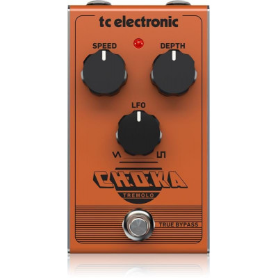 TC ELECTRONIC CHOKA TREMOLO напольная педаль эффекта тремоло TC ELECTRONIC CHOKA TREMOLO напольная педаль эффекта тремоло