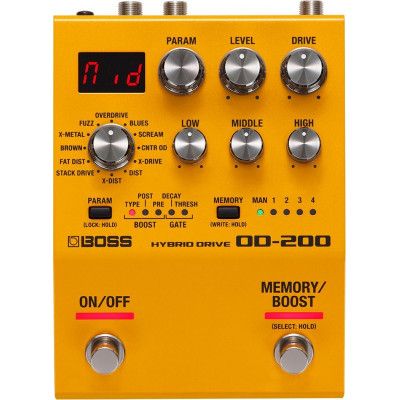 BOSS OD-200 гитарная педаль