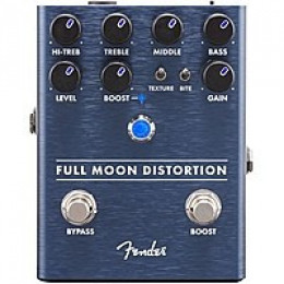 Fender Full Moon Distortion Pedal педаль эффектов - хай-гейн дисторшн Fender Full Moon Distortion Pedal педаль эффектов - хай-гейн дисторшн