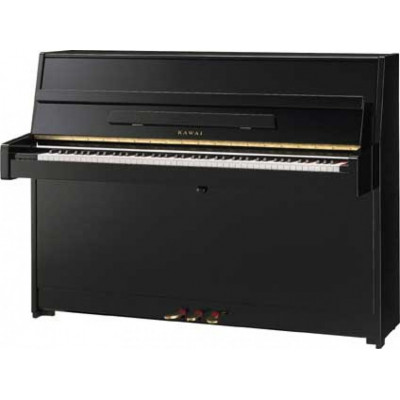 Kawai пианино K15E M/PEP, чёрное полированное, высота 110см. Пр-во Индонезия, комплектующие Япония Kawai пианино K15E M/PEP, чёрное полированное, высота 110см. Пр-во Индонезия, комплектующие Япония