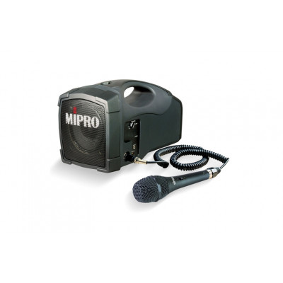 MIPRO MA-101C/MM-107 Портативная автономная звукоусилительная система с проводным микрофоном MIPRO MA-101C/MM-107 Портативная автономная звукоусилительная система с проводным микрофоном