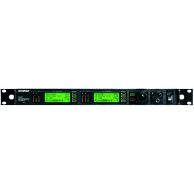 Приемник для радиосистемы SHURE UR4D+ J5E Приемник для радиосистемы SHURE UR4D+ J5E