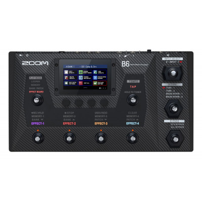 Zoom B6 - Процессор для бас-гитары Zoom B6 - Процессор для бас-гитары