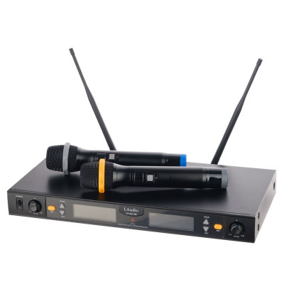 LAUDIO LS-Q2-2M Беспроводная микрофонная система, 2 ручных передатчика,... LAUDIO LS-Q2-2M Беспроводная микрофонная система, 2 ручных передатчика,...