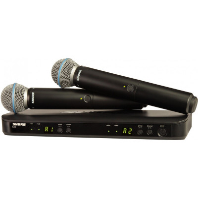 Радиосистема (радиомикрофон) SHURE BLX288E/B58 M17 Радиосистема (радиомикрофон) SHURE BLX288E/B58 M17