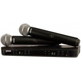 Радиосистема (радиомикрофон) SHURE BLX288E/PG58 M17 Радиосистема (радиомикрофон) SHURE BLX288E/PG58 M17