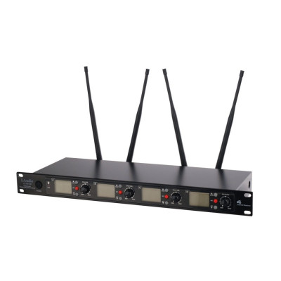 LAUDIO LS-Q6-4M Беспроводная микрофонная система, 4 ручных передатчика,... LAUDIO LS-Q6-4M Беспроводная микрофонная система, 4 ручных передатчика,...