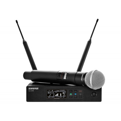 SHURE QLXD24E/SM58 G51 вокальная радиосистема с ручным передатчиком SM58,... SHURE QLXD24E/SM58 G51 вокальная радиосистема с ручным передатчиком SM58,...