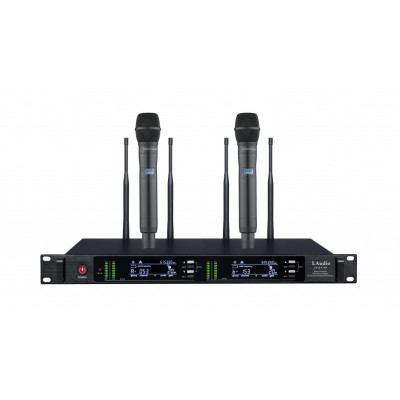 LAUDIO LS-Q7-2M Двухканальная вокальная радиосистема, 2 ручных передатчика,... LAUDIO LS-Q7-2M Двухканальная вокальная радиосистема, 2 ручных передатчика,...