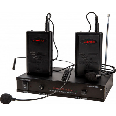 Радиосистема (радиомикрофон) AUDIOVOICE WL-22HPM Радиосистема (радиомикрофон) AUDIOVOICE WL-22HPM