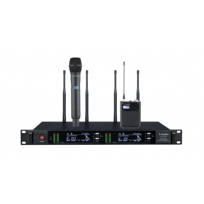 LAUDIO LS-Q7-MH Радиосистема с ручным и головным передатчиком, LAudio