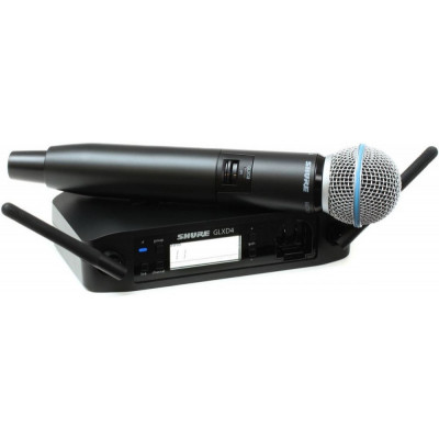 Радиосистема (радиомикрофон) SHURE GLXD24RE/B58 Z2 2.4 GHz Радиосистема (радиомикрофон) SHURE GLXD24RE/B58 Z2 2.4 GHz