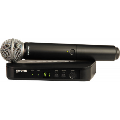 Радиосистема (радиомикрофон) SHURE BLX24E/SM58 M17 Радиосистема (радиомикрофон) SHURE BLX24E/SM58 M17