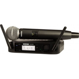 Радиосистема (радиомикрофон) SHURE GLXD24RE/SM58 Z2 2.4 GHz Радиосистема (радиомикрофон) SHURE GLXD24RE/SM58 Z2 2.4 GHz
