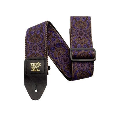 Ремень для гитары ERNIE BALL 4164 Jacquard Purple Paisley Ремень для гитары ERNIE BALL 4164 Jacquard Purple Paisley