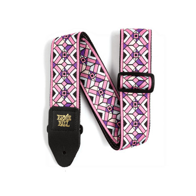 Ремень для гитары ERNIE BALL 4658 Jacquard Kaleidoscope Pink Ремень для гитары ERNIE BALL 4658 Jacquard Kaleidoscope Pink