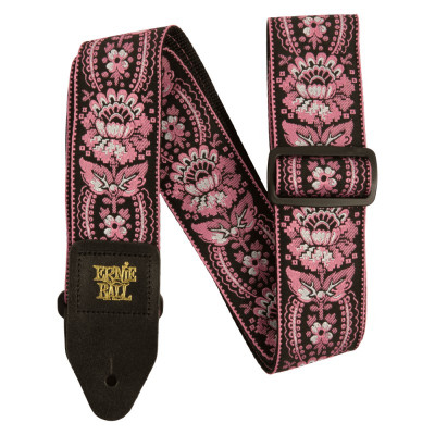 Ремень для гитары ERNIE BALL 5347 Jacquard Pink Orleans Ремень для гитары ERNIE BALL 5347 Jacquard Pink Orleans