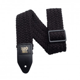 Ремень для гитары ERNIE BALL 4148 PolySpun Raven Black Ремень для гитары ERNIE BALL 4148 PolySpun Raven Black