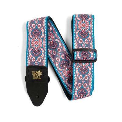Ремень для гитары ERNIE BALL 4666 Jacquard Pink Paisley Ремень для гитары ERNIE BALL 4666 Jacquard Pink Paisley