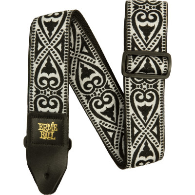 Ремень для гитары ERNIE BALL 5345 Jacquard Black Heart Ремень для гитары ERNIE BALL 5345 Jacquard Black Heart
