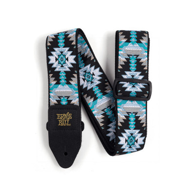 Ремень для гитары ERNIE BALL 4609 Jacquard Albuquerque Blue Ремень для гитары ERNIE BALL 4609 Jacquard Albuquerque Blue
