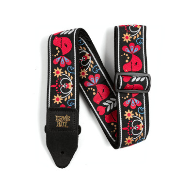 Ремень для гитары ERNIE BALL 4667 Jacquard Redbird Rising Ремень для гитары ERNIE BALL 4667 Jacquard Redbird Rising