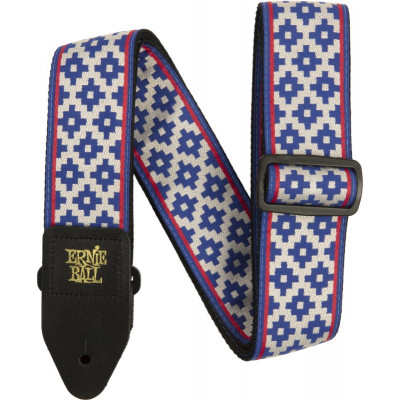 Ремень для гитары ERNIE BALL 5336 Jacquard Blue Crux Ремень для гитары ERNIE BALL 5336 Jacquard Blue Crux