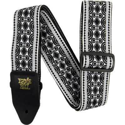 Ремень для гитары ERNIE BALL 5319 Jacquard Beatnik Black Ремень для гитары ERNIE BALL 5319 Jacquard Beatnik Black