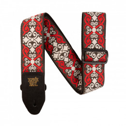 Ремень для гитары ERNIE BALL 4695 Jacquard Red Trellis Ремень для гитары ERNIE BALL 4695 Jacquard Red Trellis