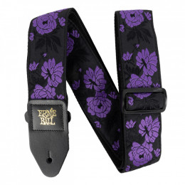 Ремень для гитары ERNIE BALL 5359 Jacquard Lavender Rose Ремень для гитары ERNIE BALL 5359 Jacquard Lavender Rose
