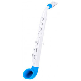NUVO jSax (White/Blue) саксофон, строй С (до), материал - АБС-пластик,...