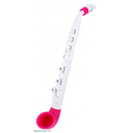 NUVO jSax (White/Pink) саксофон, строй С (до), материал - АБС-пластик,...