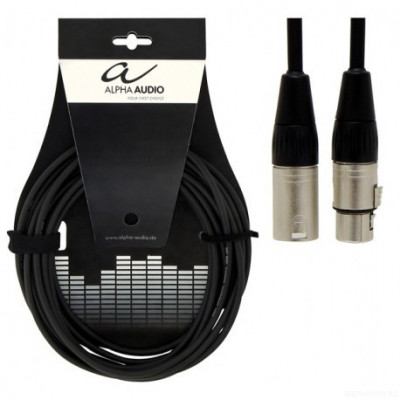 ALPHA AUDIO Pro Line кабель спикерный XLR(п)xXLR(м), Neutric, 6 м ALPHA AUDIO Pro Line кабель спикерный XLR(п)xXLR(м), Neutric, 6 м