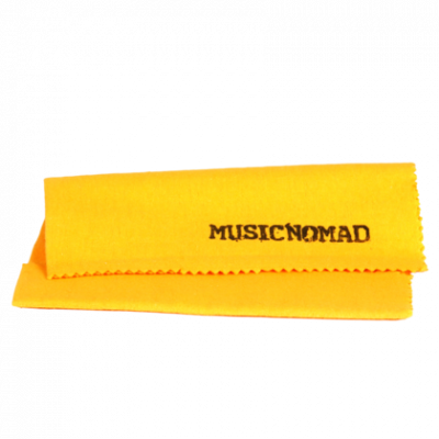 MusicNomad MN200 - Универсальная необработанная бесшовная салфетка для полировки, 100% фланель