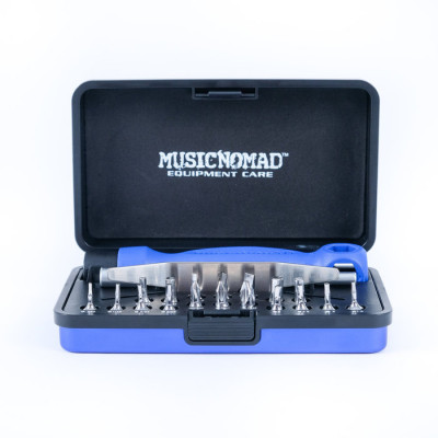 MusicNomad MN229 - Набор Premium Guitar Tech - отвертка-ключ + ключ для гитарных винтов MusicNomad MN229 - Набор Premium Guitar Tech - отвертка-ключ + ключ для гитарных винтов