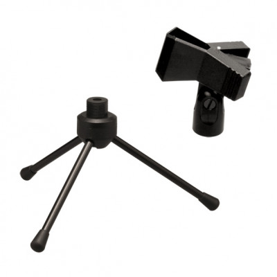 Superlux DS011 настольная микрофонная стойка DS01 с держателем HM101B, высота 12 см, резьба 5/8