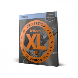 Струны для 5 струнной бас-гитары D'ADDARIO EPS160 5 Струны для 5 струнной бас-гитары D'ADDARIO EPS160 5