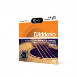 Струны для акустической гитары D'ADDARIO EXP15 Струны для акустической гитары D'ADDARIO EXP15